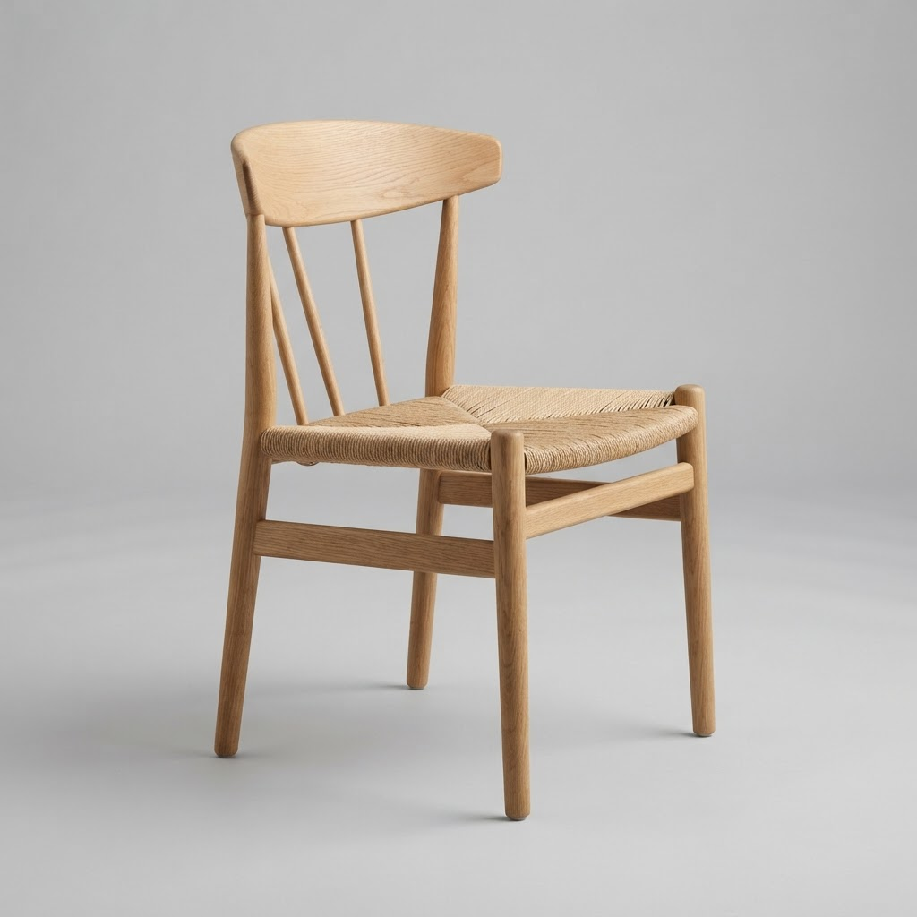 Nordic Solid Wood Dining Chair